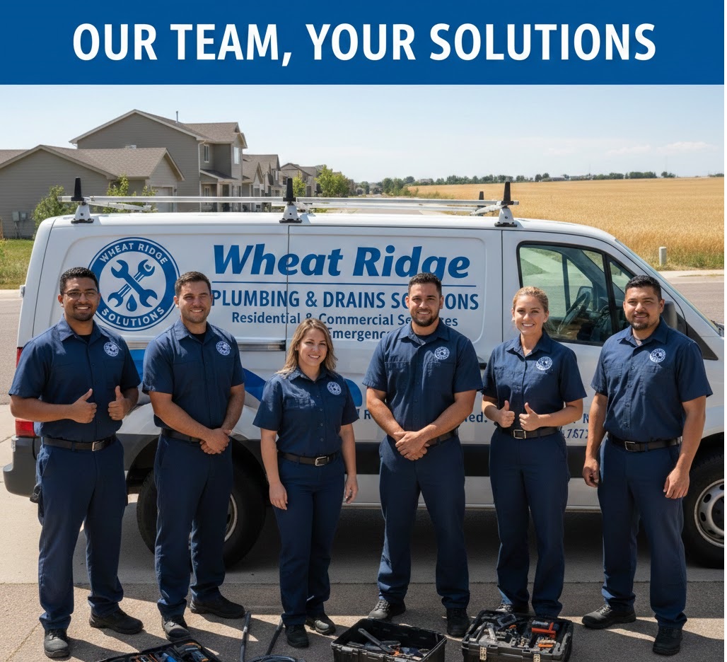Our Wheat Ridge plumbing team of experienced professionals